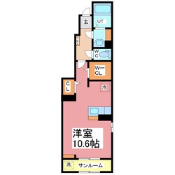 ヴィオセβの物件間取画像